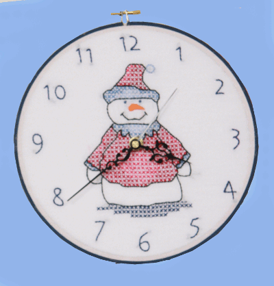 (image for) 77715 Snowman Clock